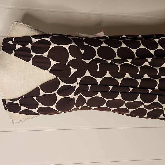 Eliza J | Dresses | Eliza J Huge Polkadot Pattern Flowy Halter Top ...